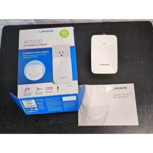 LINKSYS  Boost WiFi Range Extender up to 1000 sqft AC1200 RE6350 c4